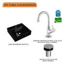 Cuba Q39 C/torneira 1198 E Válvula Click 7/8"b Colorida