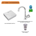 Cuba Q39 C/torneira C50 E Válvula 1" Abs