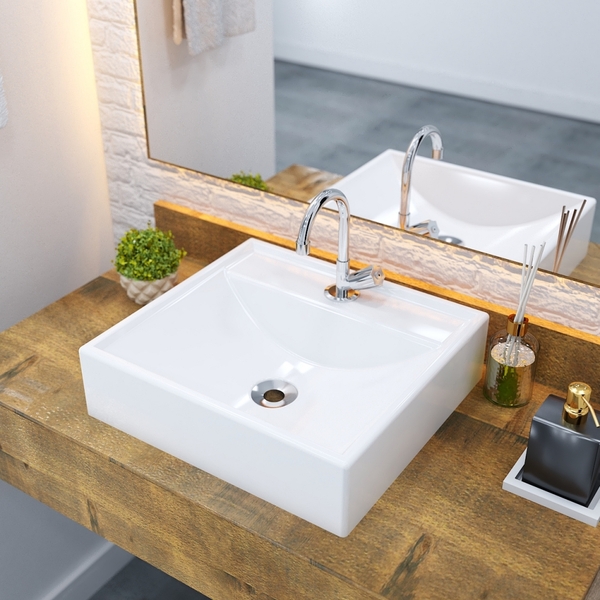 Cuba Q39 C/torneira C50 E Válvula 1" Abs + Sifão E Flexível