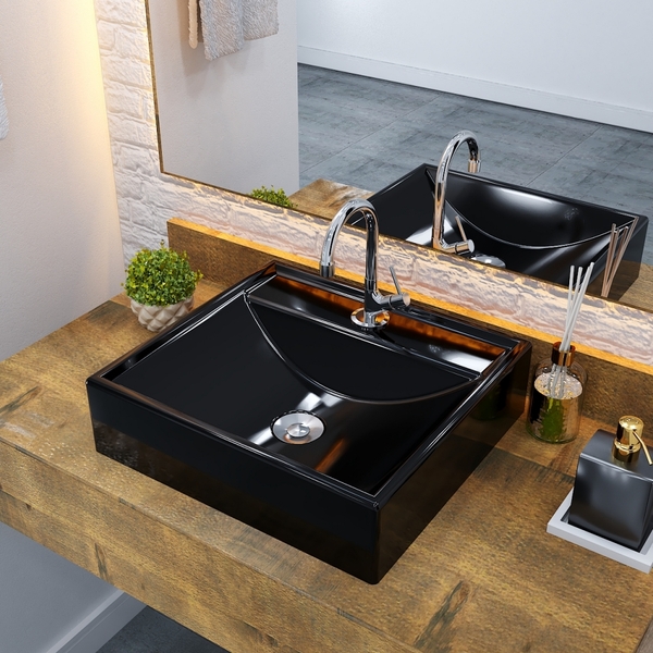 Cuba Q39 C/torneira E  Válvula Click 7/8b + Sifão Cr E Flex