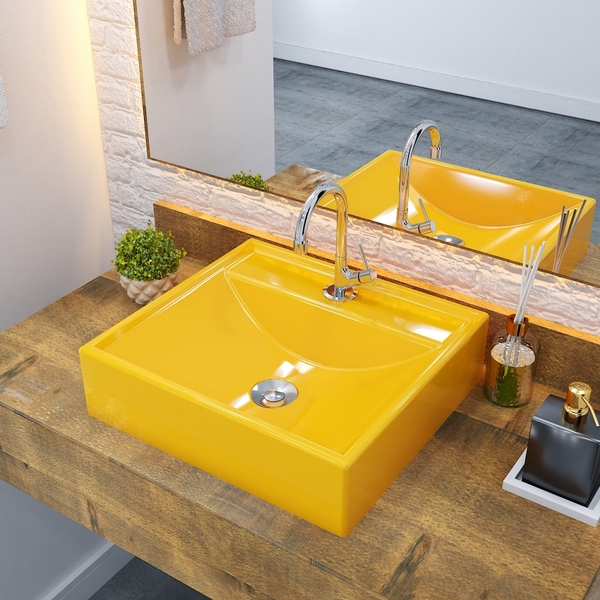 Cuba Q39 C/torneira E Válvula Click 7/8b + Sifão Cr E Flex