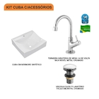 Cuba Q44 C/torneira 1198 E Válvula Click V3