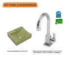 Cuba Q44 C/torneira Luxo 1195 Metal