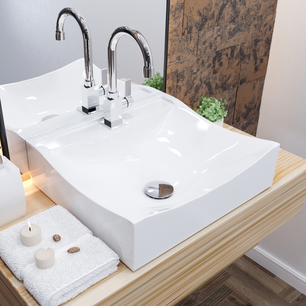 Cuba Q44 C/torneira Luxo E Válvula Click V3