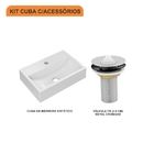 Cuba Q45 C/válvula Metal 1"