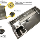 Cuba Quadrada Inox 304 Com Canal Equipadopara Lavar Louça 60x