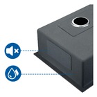 Cuba Quadrada Inox 304 Cozinha Pia Embutir Sobrepor Gourmet 6