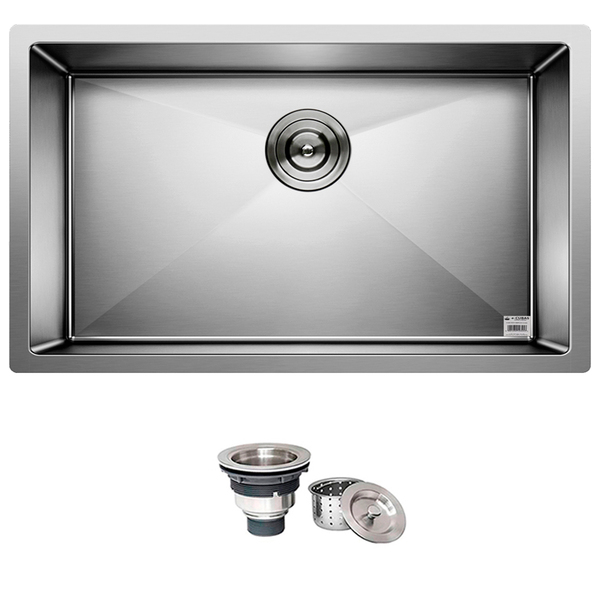 Cuba Quadrada Inox  Cozinha Pia Embutir Sobrepor Gourmet 6040