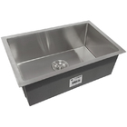 Cuba Quadrada Inox  Cozinha Pia Embutir Sobrepor Gourmet 6040