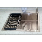 Cuba Quadrada Inox Cozinha Pia Embutir Sobrepor Gourmet 6040