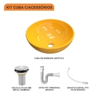 Cuba R30 C/válvula 1" + Sifão + Flexível