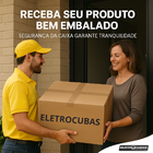 Cuba Redonda Cozinha Eletrocubas 25cm Aço Inox 304 Válvula