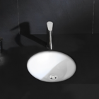 Cuba Redonda De Embutir 390x140 Para Lavatório Standard Branco