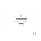 Cuba Redonda Tramontina Em Aco Inox Acetinado 35cm Bl Com Val