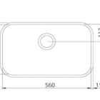 Cuba Ret.aco Inox 56x34 Ab Sv Tramontina