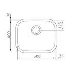 Cuba Retang Aco Inox Maxi 50x40 Ab Tramontina
