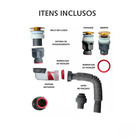 Cuba Retangular - Black