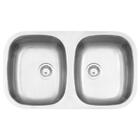 Cuba Retangular Em Aco Inox Acetinado 72x40cm Com Valvula 2c