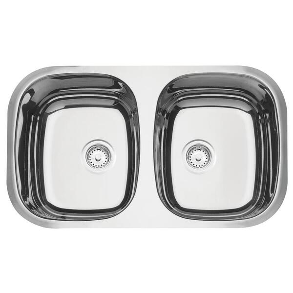 Cuba Retangular Em Aco Inox Alto Brilho 72x40cm Com Valvula 2