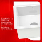 Cuba Roca Optica 33x33 Embutir/sobrepor Branca