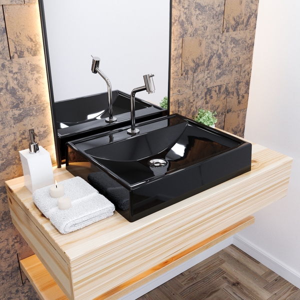 Cuba Rt49 C/válvula Click V2 + Sifão E Flexível Colorida