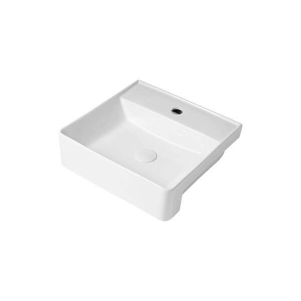 Cuba Semi Encaixe Quadrada 42x42x13cm Sentiero Com Mesa Acqua