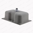 Cuba Simples 6043 Escovado Gourmet + Dispenser Sabão Inox Gui