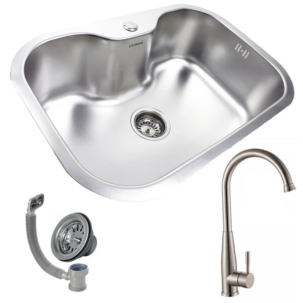 Cuba Simples 9122 Platin+torneira Dubai Gourmet Inox Guimmis