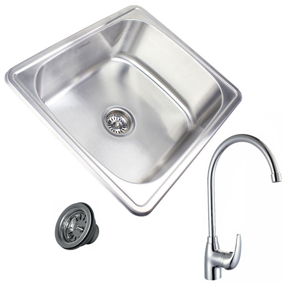 Cuba Simples 9162 Escov+torneira Roma Gourmet Inox Guimmis®