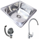 Cuba Simples 9162 Polida+torneira Roma Gourmet Inox Guimmis®