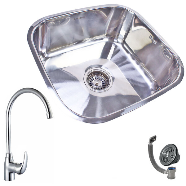 Cuba Simples 9463 Polida+torneira Roma Gourmet Inox Guimmis®