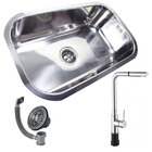 Cuba Simples 9471 Polida+torneira Milão Gourmet Inox Guimmis