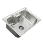 Cuba Simples Inox Acetinada Com Acessórios Guimmis.casa