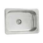 Cuba Simples Inox Escovado 54×38cm Pia Cozinha Guimmis.casa