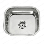 Cuba Simples Inox Pia Cozinha Gourmet 44,5x41cm Guimmis.casa