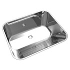 Cuba Simples Retangular 28x50x60cm Aço Inox Mekal