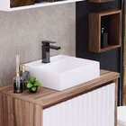 Cuba Sintética 35,7x40cm Ravena Darabas Agardi Branco