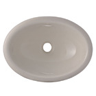 Cuba Sobrepor Il66 Oval Porcelana Palha Icasa