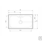 Cuba Sobrep Inox 86x50 Morgana Maxi 78 Tramontina