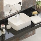 Cuba Sobrepor Banheiro De Cerâmica Berlim - Mármore Sintético