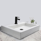 Cuba Sobrepor De Cerâmica Para Banheiro/lavabo 63x47x11 Cm