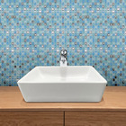 Cuba Sobrepor Guaruja Para Banheiro Lavabo Apoio 100% Louça B