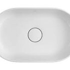 Cuba Sobrepor L24050 Oblonga 50cm Branca