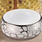 Cuba Sobrepor Porcelana Vintage Retrô Craquelada Prata Luxo