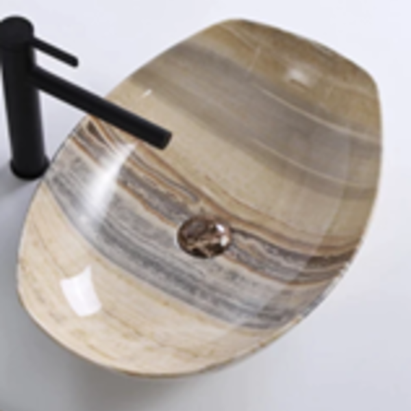 Cuba Sobrepor Porcelana Vintage Retrô Mármore Veneza 50x40