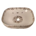 Cuba Sobrepor Vintage Retrô Borboletas Luxo 50x40x14