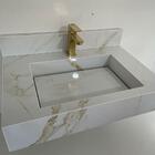 Cuba Suspensa Calacata Oro Supremo.