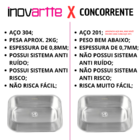 Cuba Tanque 53x43 cm Aço Inox 304 Lavanderia Área de Serviço