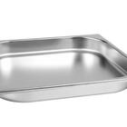 Cuba Tramontina 1/4 Em Aço Inox Sem Alças Profundidade 20 Mm