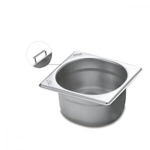 Foto de Cuba Tramontina 1/6 Em Aço Inox Com Alças Móveis Profundidade